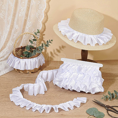 10M Satin Wrinkle Ribbon OCOR-OC0002-01A-1