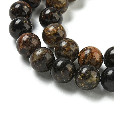 Natural Phlogopite Beads Strands G-P546-A01-04-1