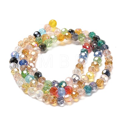 Transparent Glass Beads EGLA-A035-T4mm-HB01-1