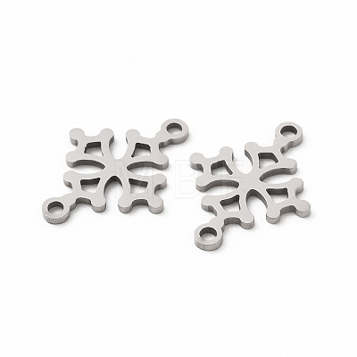 Non-Tarnish 201 Stainless Steel Connector Charms X-STAS-K251-097P-1