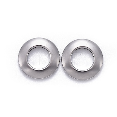 Non-Tarnish 304 Stainless Steel Linking Rings LS-STAS-L218-13B-P-1