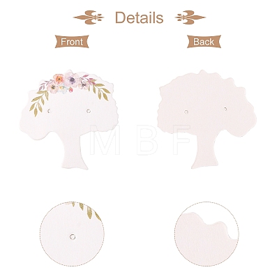 Cardboard Earring Display Cards CDIS-L003-A02-A-1