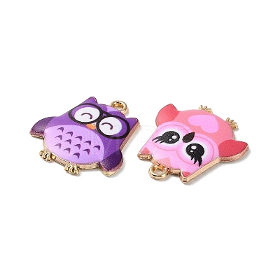 Alloy Enamel Pendants ENAM-C020-01-1