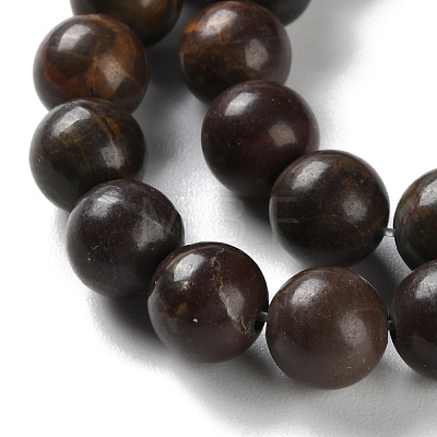 Natural Polychrome Jasper/Picasso Stone/Picasso Jasper Beads Strands G-C160-01-8mm-1