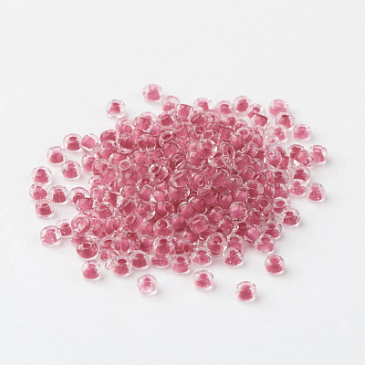 11/0 Grade A Transparent Glass Seed Beads X-SEED-N001-D-210-1