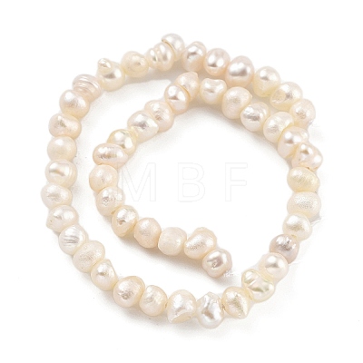 Natural Cultured Freshwater Pearl Beads Strands PEAR-C003-07A-1