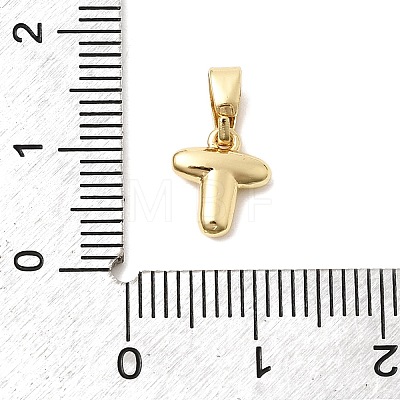 Brass Letter Charms KK-G554-22G-T-1