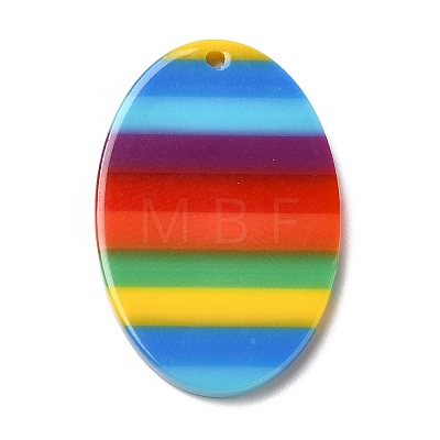 Acrylic Pendants X-OACR-Q185-03B-1