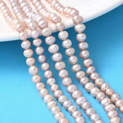 Natural Cultured Freshwater Pearl Beads Strands PEAR-I007-07O-05B-1