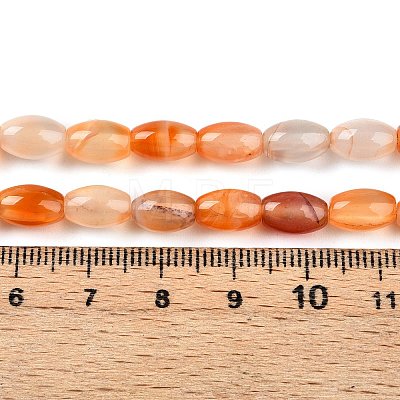 Dyed Natural Agate Beads Strands G-T141-15A-01-1