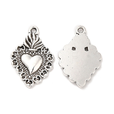 Tibetan Style Alloy Pendants PALLOY-R143-16AS-1