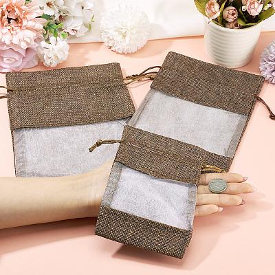 9Pcs 3 Styles Cotton Packing Pouches OP-TA0001-18A-1