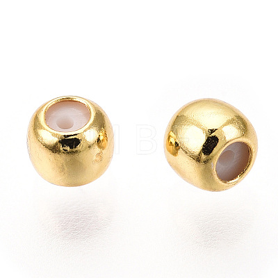 Brass Beads KK-ZX024-48B-G-NF-1