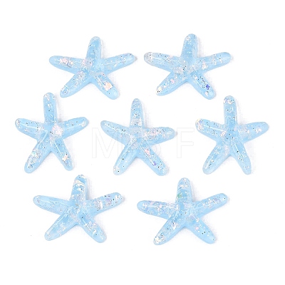 Transparent Resin Cabochons CRES-ZX003-01A-1
