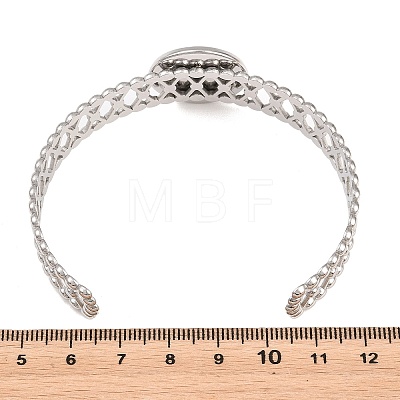 304 Stainless Steel Cuff Bangle Making STAS-F366-11C-P-1