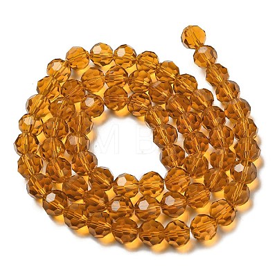 Transparent Glass Beads EGLA-A035-T10mm-D04-1