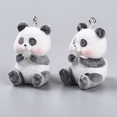 Flocky Animal Resin Pendants FIND-S001-06Q-1