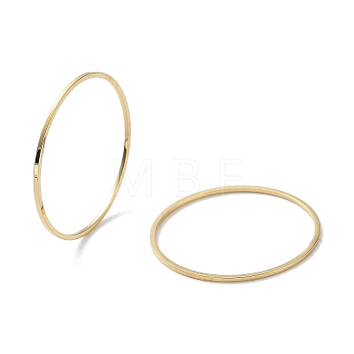 Ion Plating(IP) 304 Stainless Steel Plain Band Rings RJEW-G298-04G-1