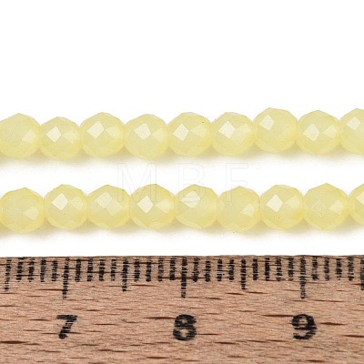 Imitation Jade Glass Beads Strands LS-GLAA-T028-4mm-11H-1
