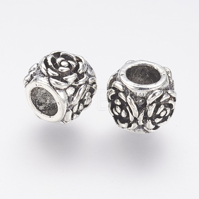 Alloy European Beads PALLOY-J707-05AS-1