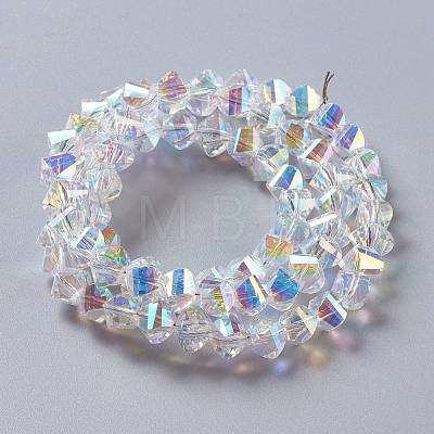 Glass Imitation Austrian Crystal Beads GLAA-F108-08A-1