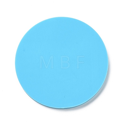 DIY Mother's Day Theme Flat Round Pendant Silicone Molds SIMO-H010-02E-1