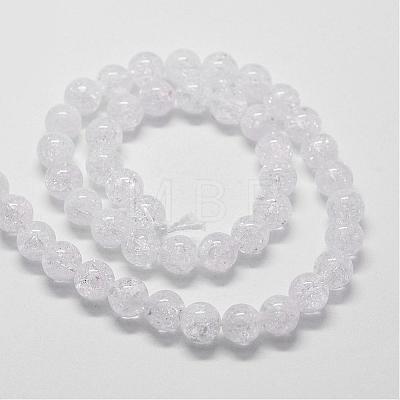 Natural Crackle Quartz Beads Strands G-D840-01-14mm-1