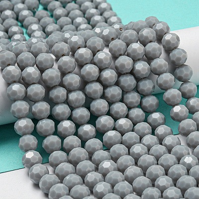 Opaque Glass Beads Stands EGLA-A035-P8mm-D22-1