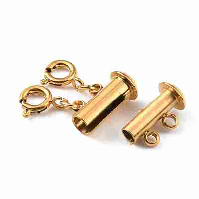 304 Stainless Steel Slide Lock Clasps FIND-WH0034-80G-01-1