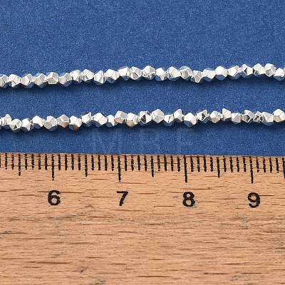 Electroplated Synthetic Non-magnetic Hematite Beads Strands G-I364-O01-S-1