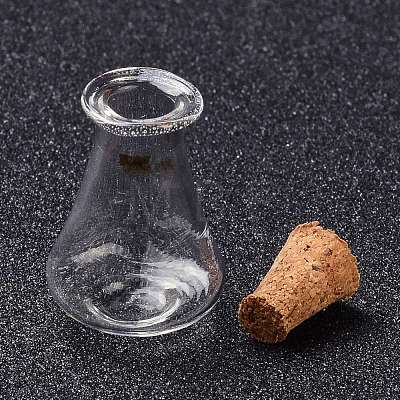 Glass Cork Bottles AJEW-O032-01A-1