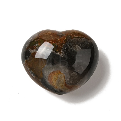 Natural Desert Jasper/Polychrome Jasper Heart Love Stone G-C010-01-1