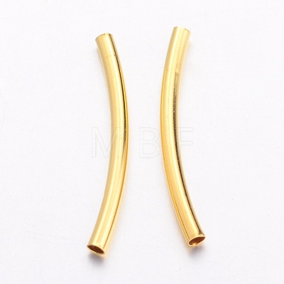 Brass Tube Beads KK-H659-G-1