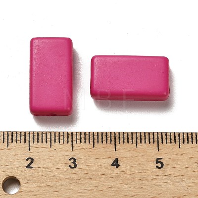 Opaque Acrylic Beads OACR-A030-03B-1