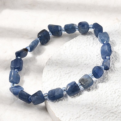 Natural Kyanite Beads Bracelets GG-CBA05D5-02B-08A-1