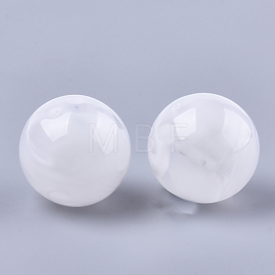 Acrylic Beads OACR-T008-11B-09-1