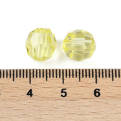 Transparent Acrylic Beads OACR-Q015-02C-1