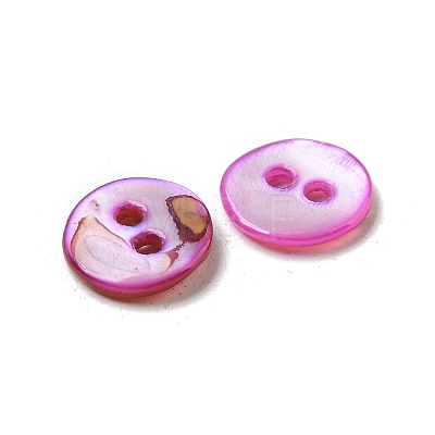 Freshwater Shell Buttons SHEL-C005-01A-02-1