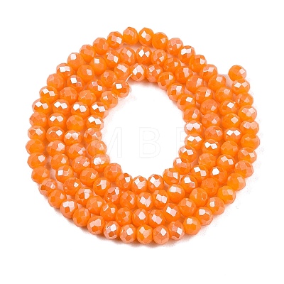 Electroplate Glass Beads Strands LS-EGLA-A044-P3mm-A29-1