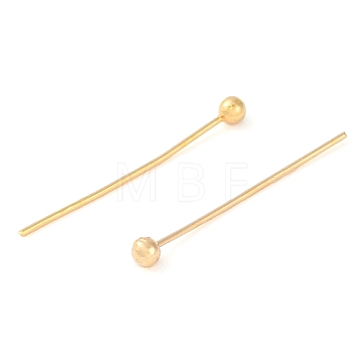 Brass Ball Head Pins KK-N254-49A-G-1