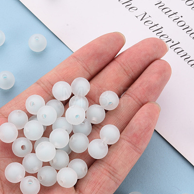 Transparent Acrylic Beads TACR-S152-15C-10-1