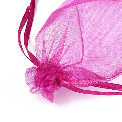 Organza Gift Bags with Drawstring OP-R016-9x12cm-22-1