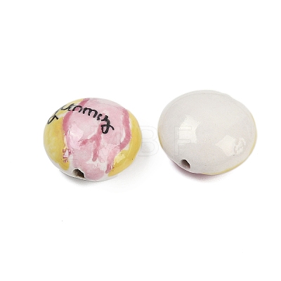 Handmade Porcelain Beads PORC-I029-08E-1