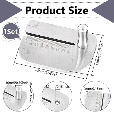 Stainless Steel Stitching Aid Tools TOOL-WH0165-19-1