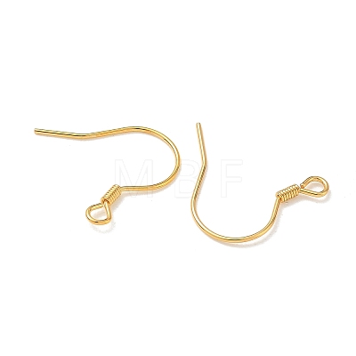 925 Sterling Silver French Hooks with Coil STER-T007-119G-1