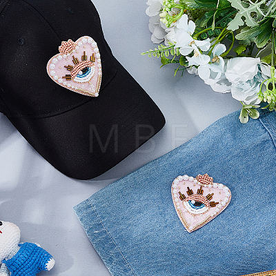 2Pcs Cloth Computerized Embroidery  Sew on Patches PATC-FH0001-39A-1