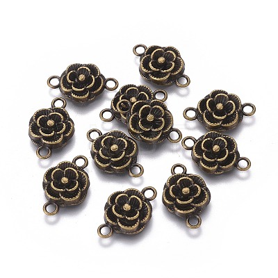 Tibetan Style Links/Connectors MLF11373Y-NF-1