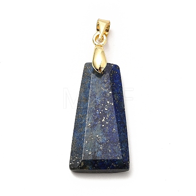 Dyed Natural Lapis Lazuli Pendants G-C045-01A-G-1