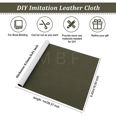 Olycraft 1Pc DIY Imitation Leather Cloth DIY-OC0009-57A-1