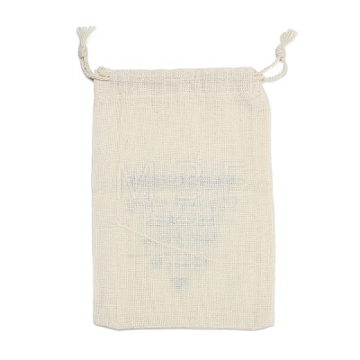 Cloth Hangover Kit Party Favor Drawstring Bags ABAG-A012-05A-03-1